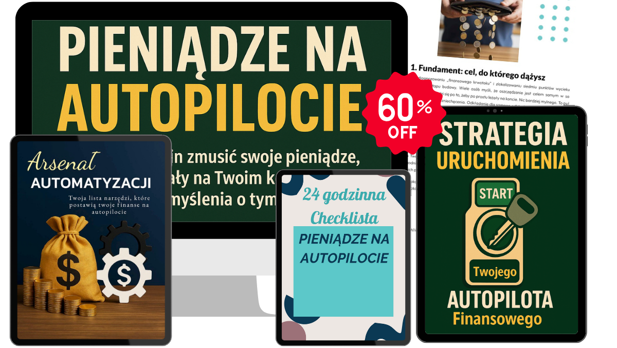 Mockup pakietu Pieniądze na Autopilocie